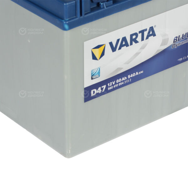 Автомобильный аккумулятор Varta Blue Dynamic D47 60 Ач обратная полярность D23L в Магнитогорске