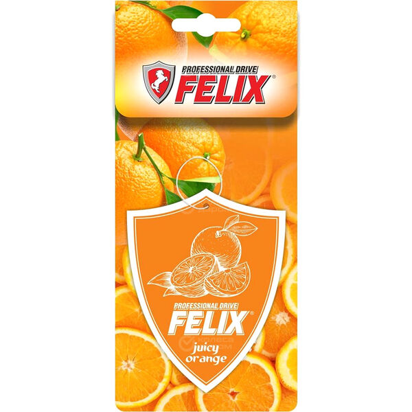 Ароматизатор бумажный FELIX Брызги сочного апельсина в Армавире