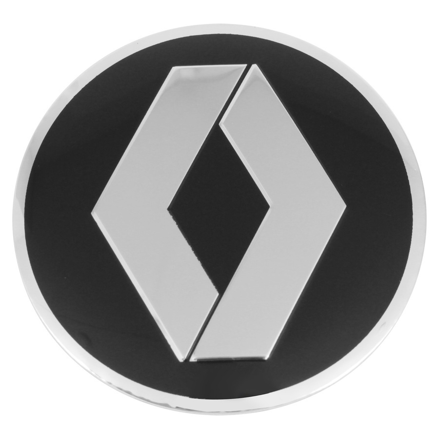 Вставка для диска КиК (Крепеж) Линзы КиК с лого авто 60мм Renault