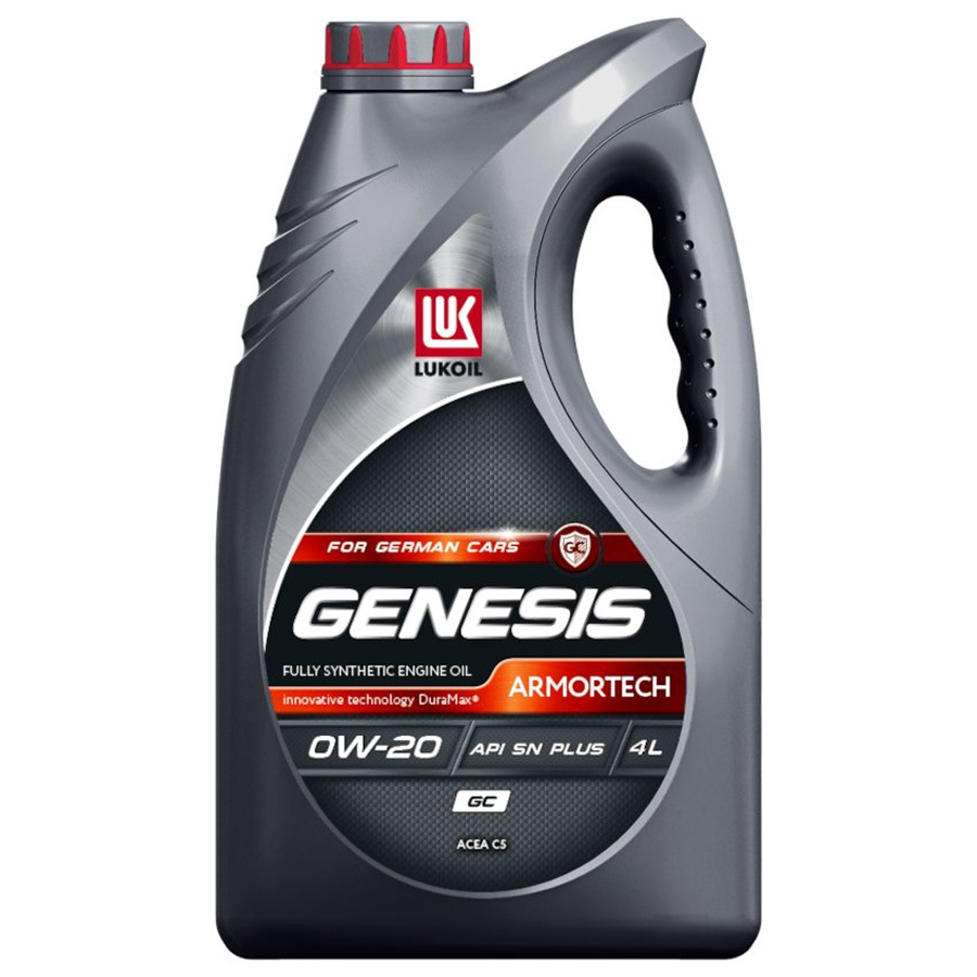 Lukoil Моторное масло Lukoil Genesis Armortech GC 0W-20, 4 л lukoil моторное масло lukoil genesis armortech jp 0w 30 1 л