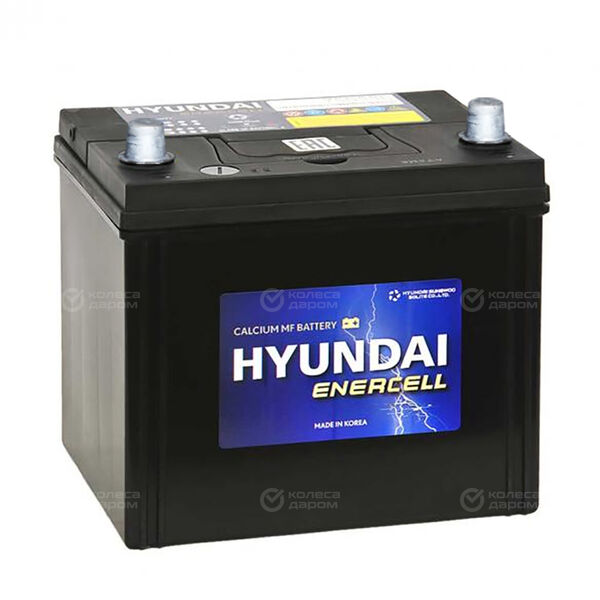 Автомобильный аккумулятор Hyundai 55 Ач обратная полярность D23L в Миассе