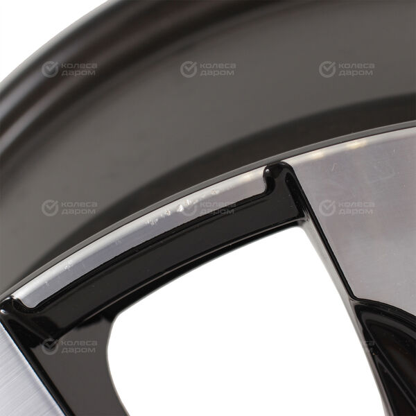 Колесный диск RST R118  7.5xR18 6x139.7 ET42 DIA75.1 (уценка) глянцевый черный с полированной лицевой частью в Новосибирске