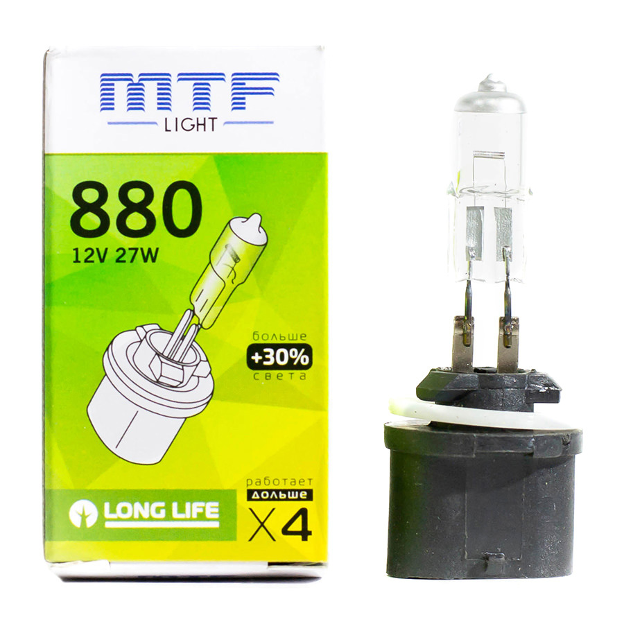 Автолампа MTF Лампа MTF Light Long Life - H27/1-27 Вт-3000К, 1 шт. лампа автомобильная mtf h27 12 в 880 27 вт titanium 4400к 2 шт