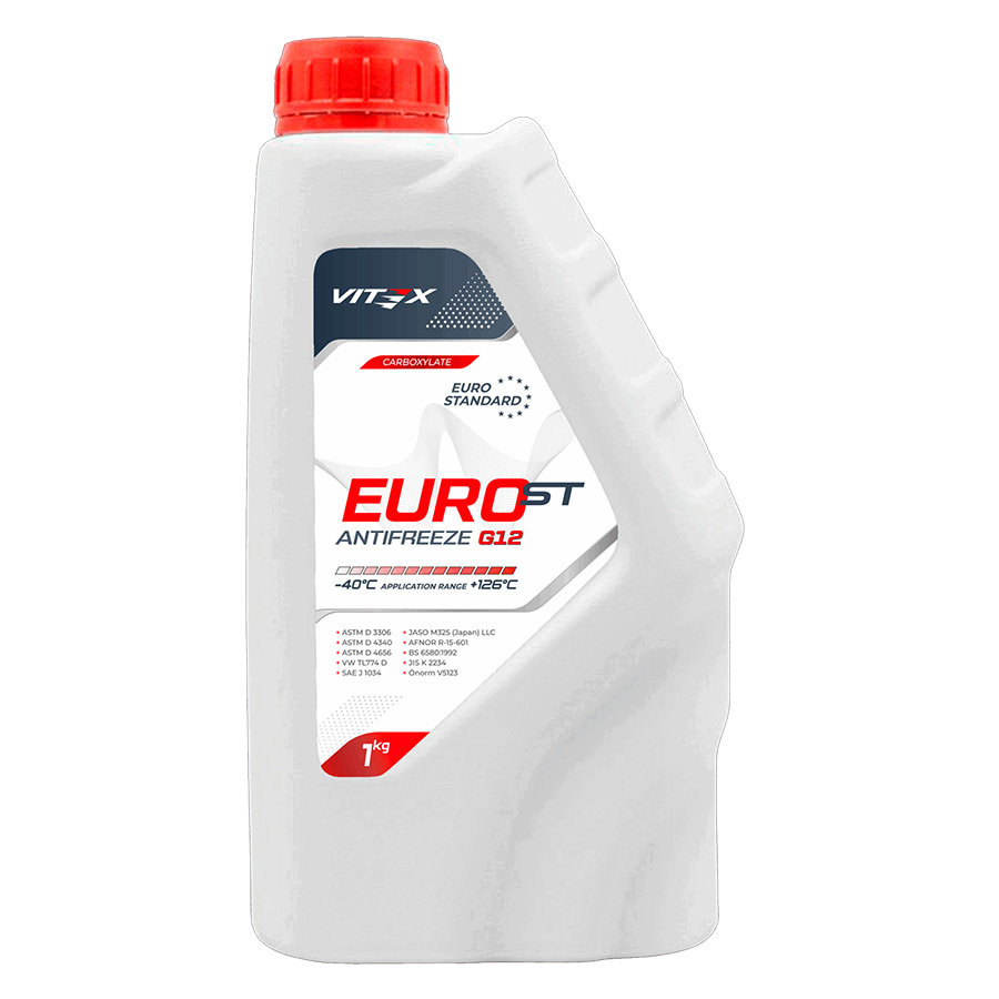 Vitex Антифриз  Vitex G12 красный 1 л.