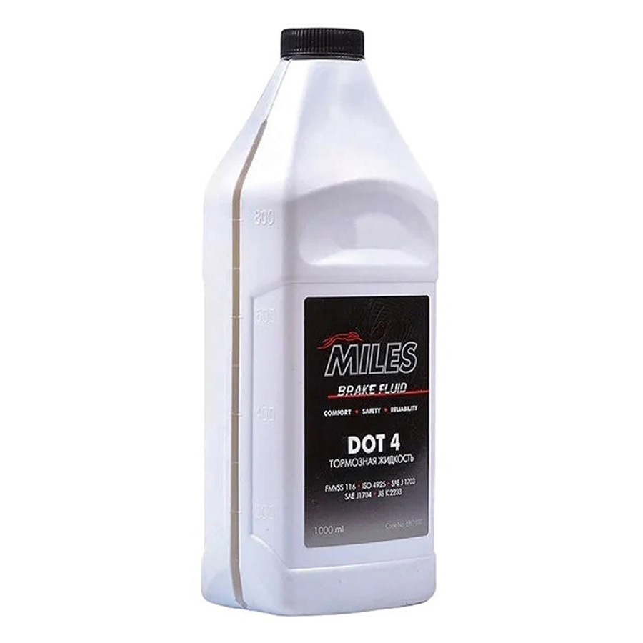 Miles Жидкость тормозная Miles DOT4 1л (art.EBF1000)