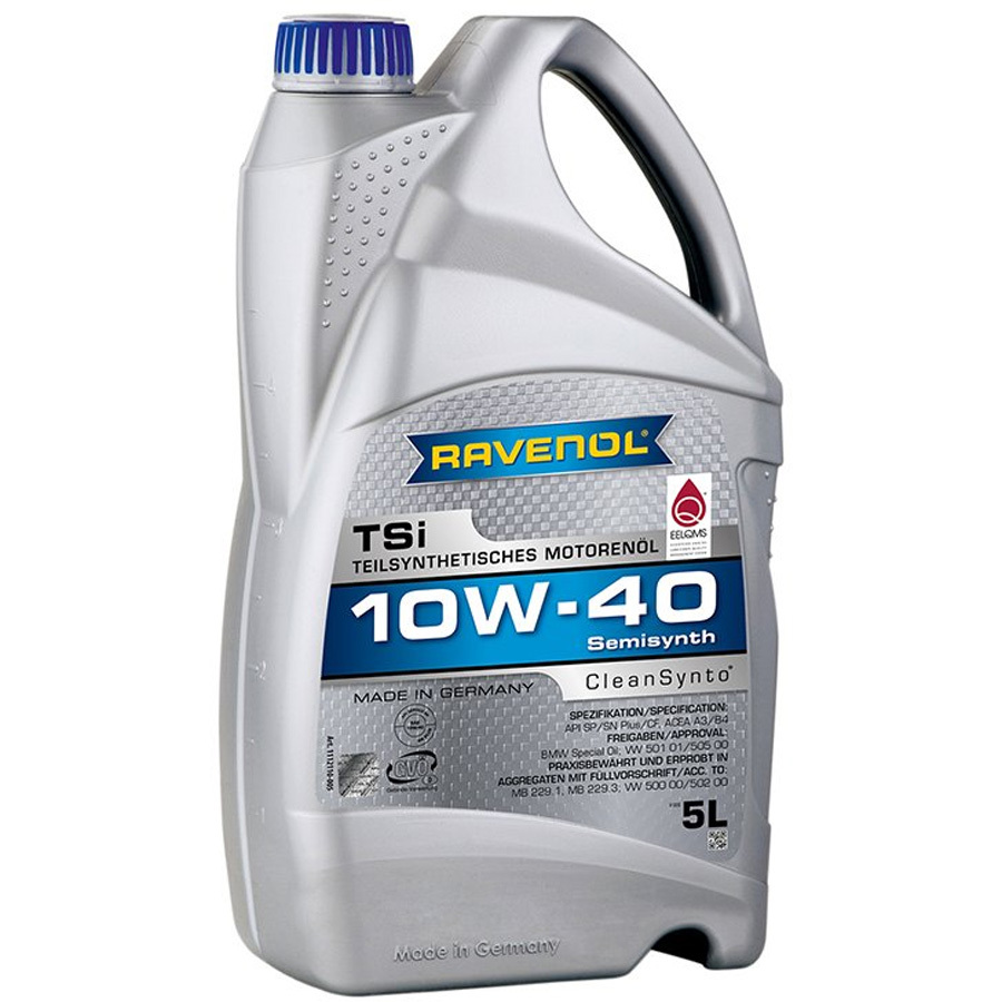 Моторное масло Ravenol TSI 10W-40, 5 л