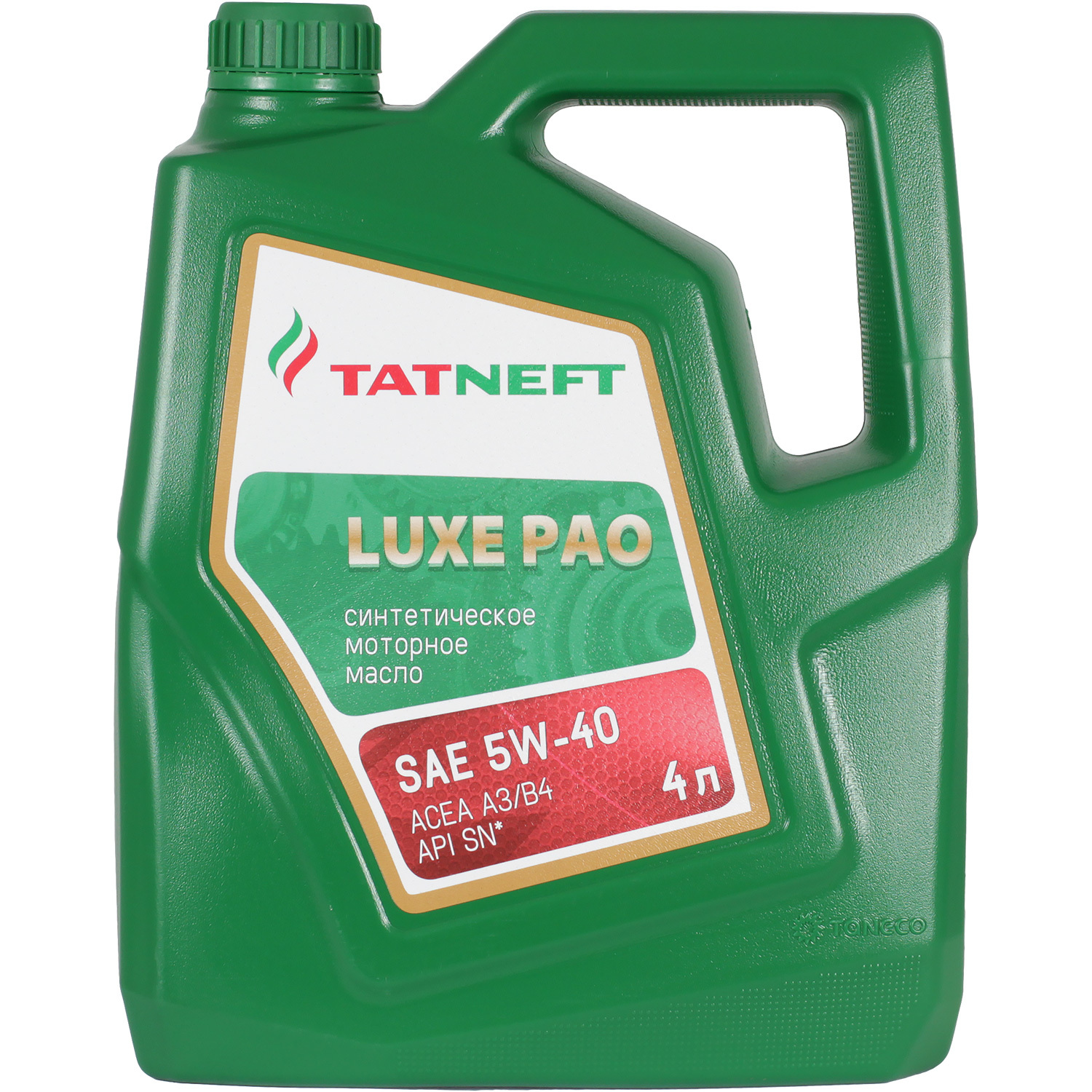 Татнефть Моторное масло Татнефть LUXE PAO 5W-40, 4 л
