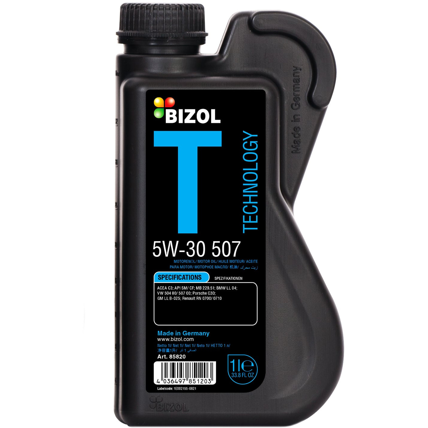 Моторное масло Bizol Technology 5W-30, 1 л