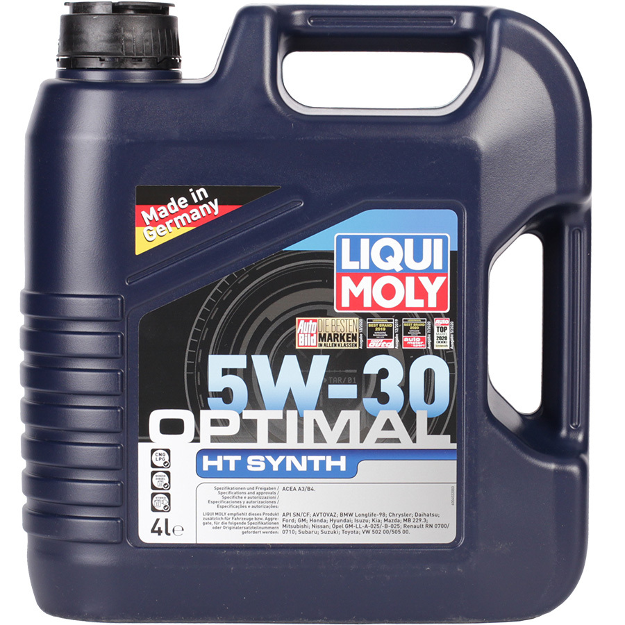 Моторное масло Liqui Moly Optimal HT Synth 5W-30, 4 л - фото 1
