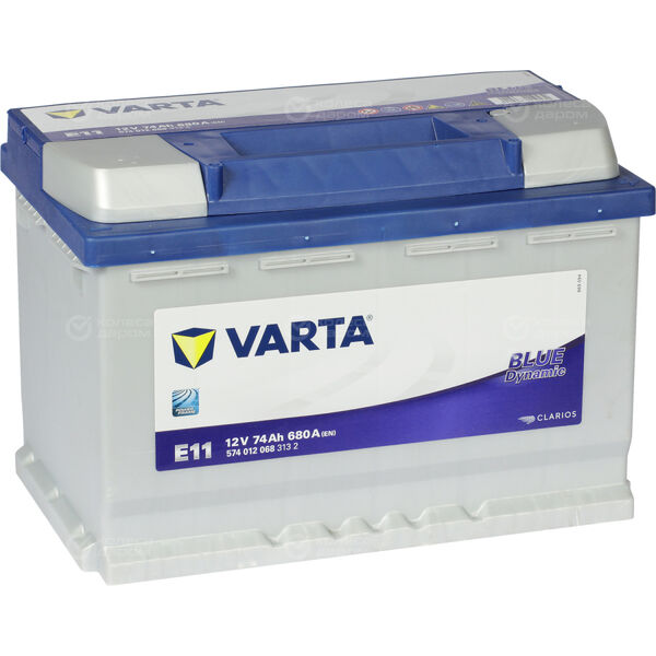 Автомобильный аккумулятор Varta Blue Dynamic E11 74 Ач обратная полярность L3 в Саратове