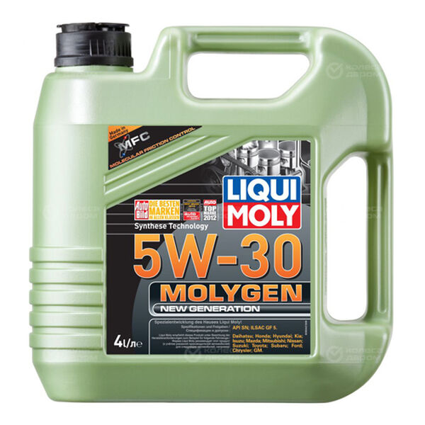 Моторное масло Liqui Moly Molygen New Generation 5W-30, 4 л в Янауле