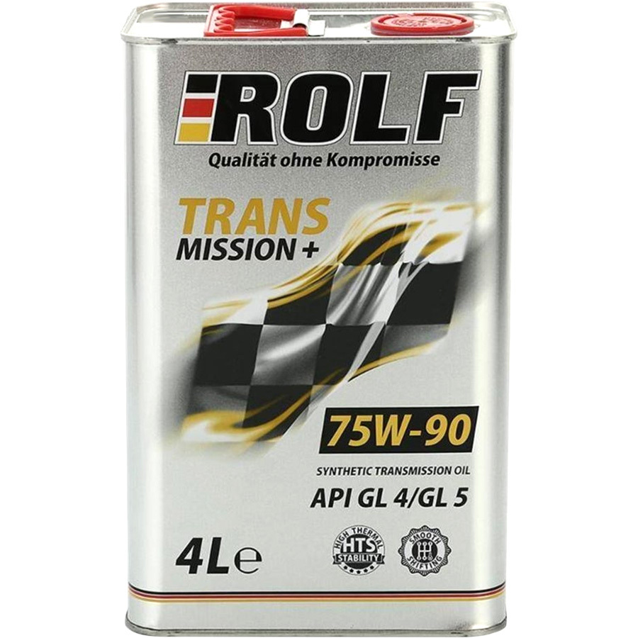 Rolf Масло трансмиссионное ROLF Transmission GL-4 75w90 4л трансмиссионное масло eni agip rotra fe 75w 80 20 л