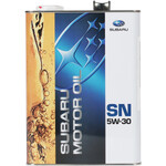 Моторное масло Subaru Motor Oil SN/GF-5 5W-30, 4 л