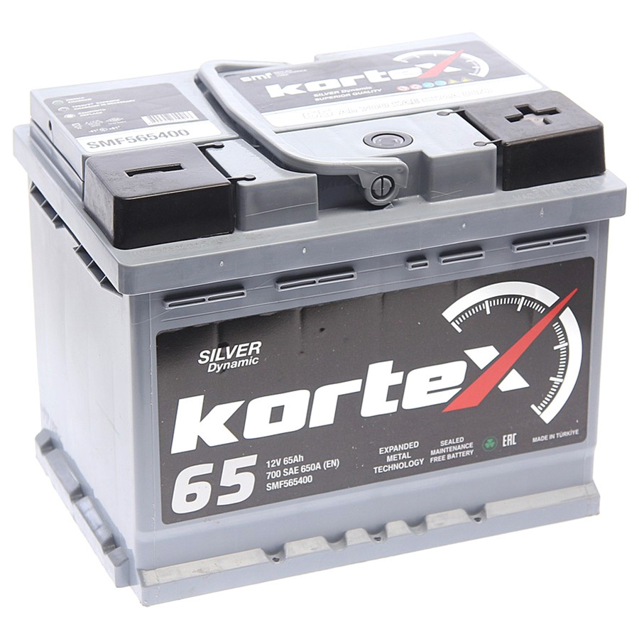 Автомобильный аккумулятор KORTEX Silver Dynamic 65 Ач L2
