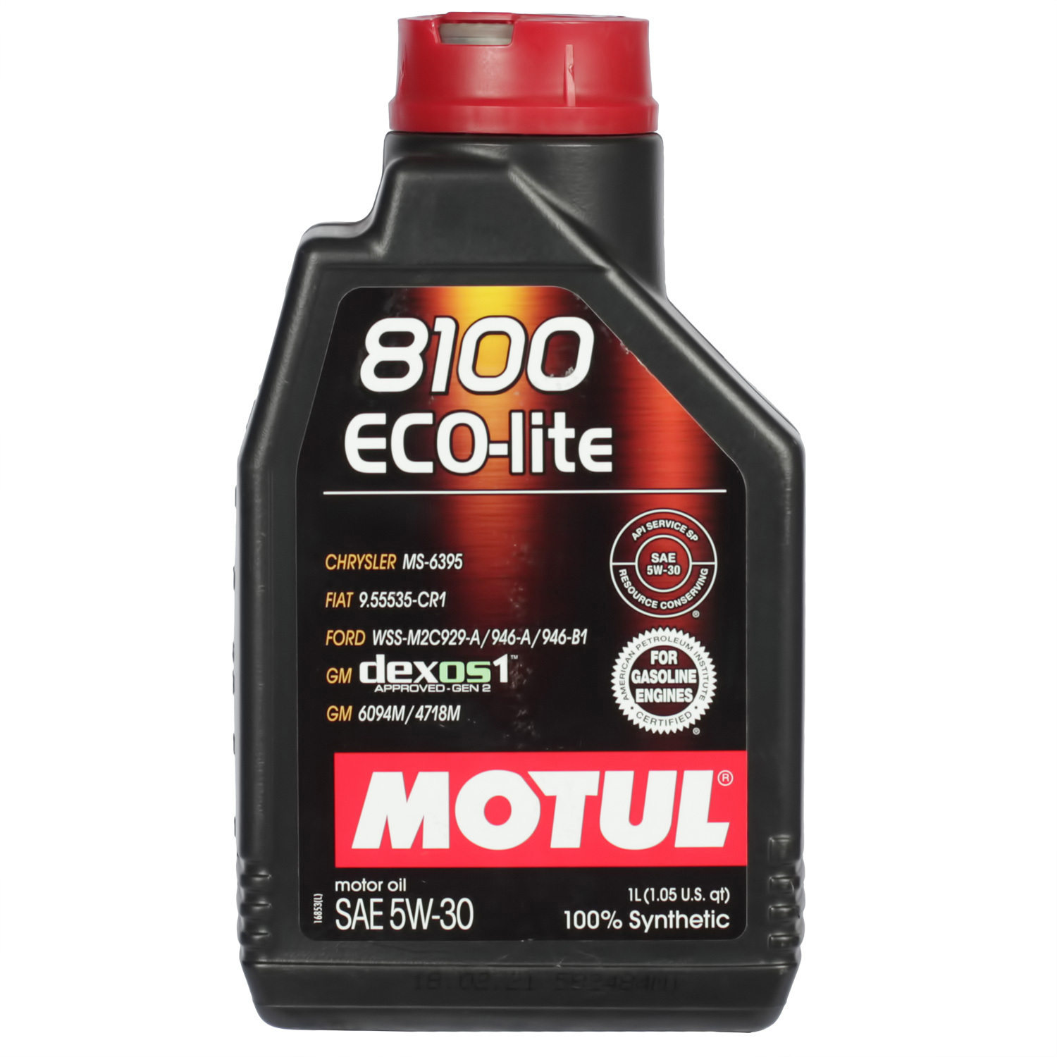 Моторное масло Motul 8100 Eco-lite 5W-30, 1 л