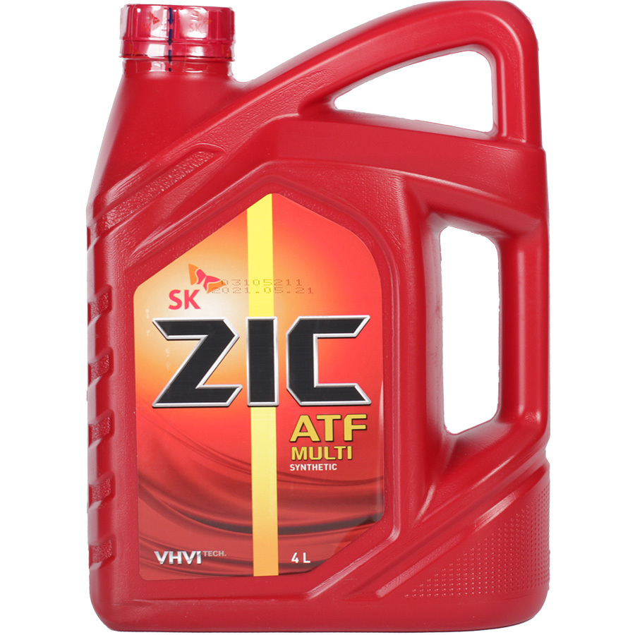 ZIC Трансмиссионное масло ZIC ATF Multi ATF, 4 л цена и фото