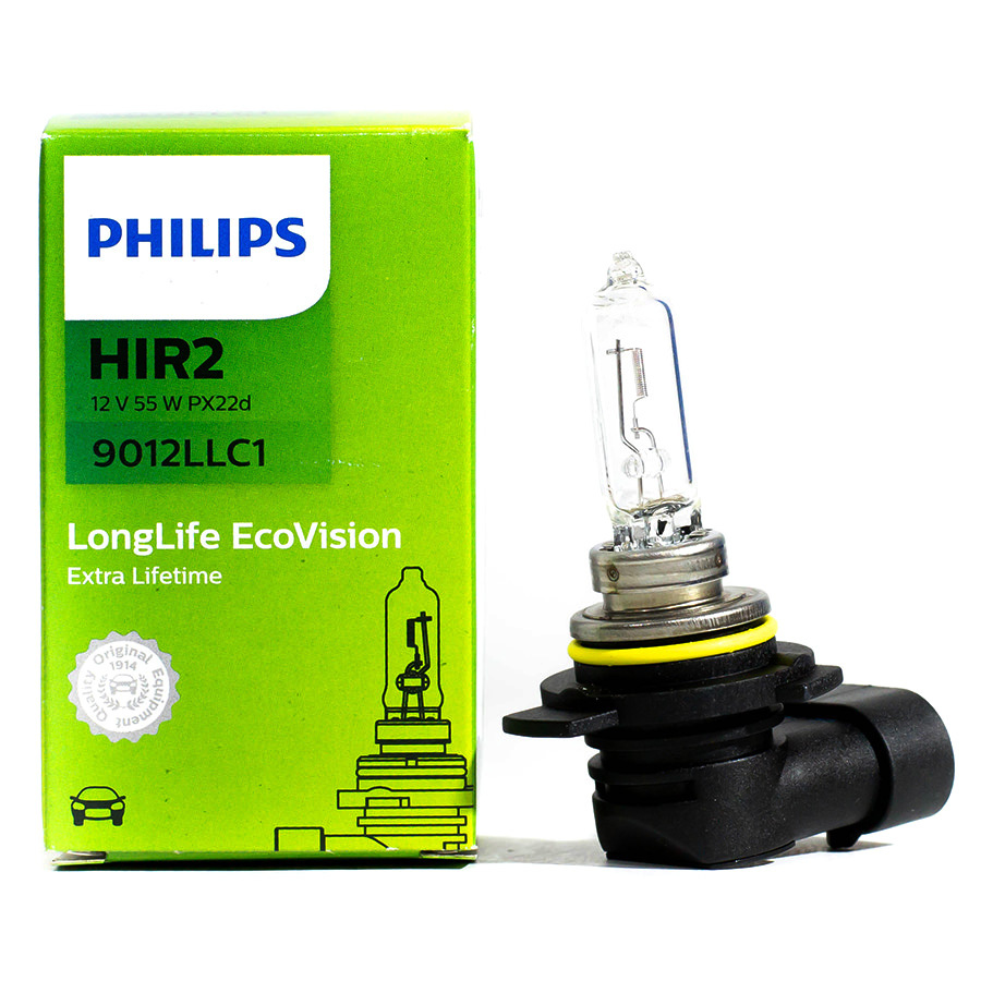 Автолампа PHILIPS Лампа PHILIPS Longlife Ecovision - HIR2-55 Вт-3000К, 1 шт.
