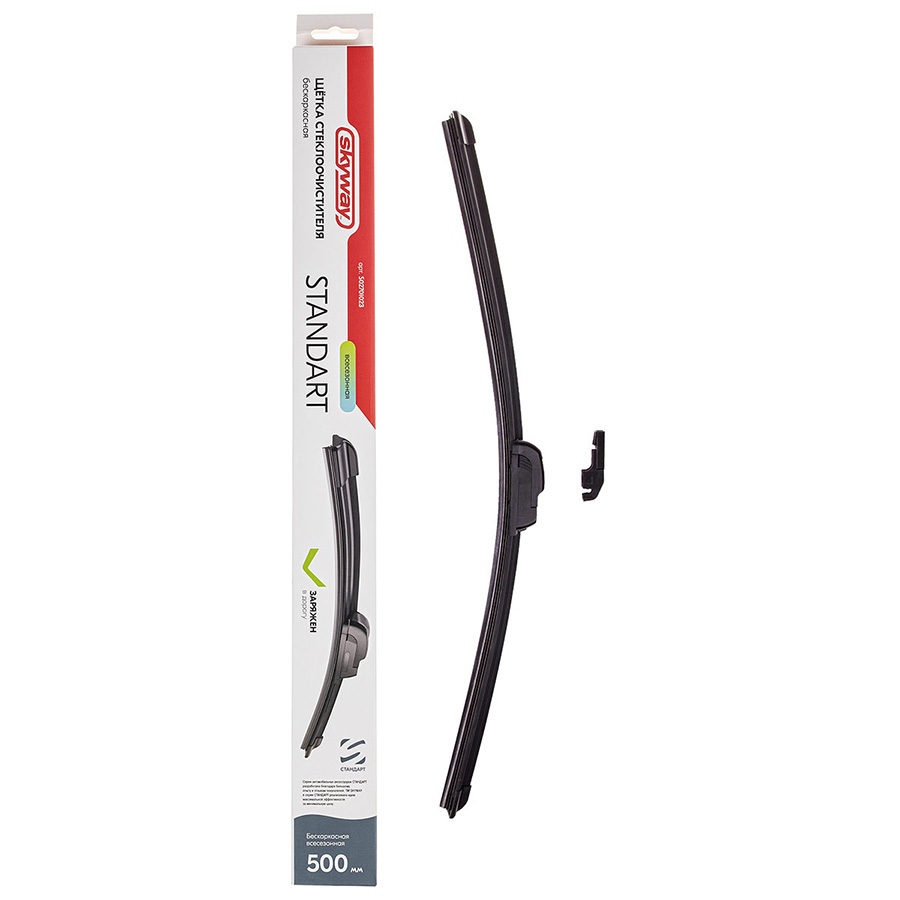 Skyway Щетка стеклоочистителя бескаркасная Skyway 500мм/20 (art.S02701023)