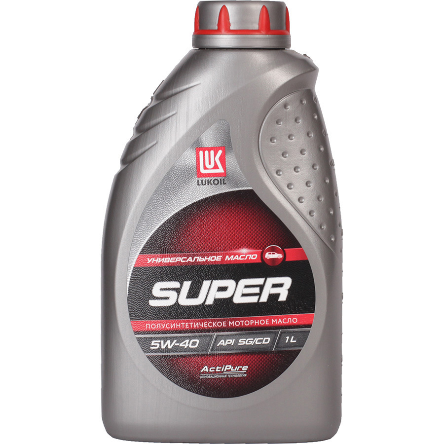 цена Lukoil Моторное масло Lukoil Супер 5W-40, 1 л
