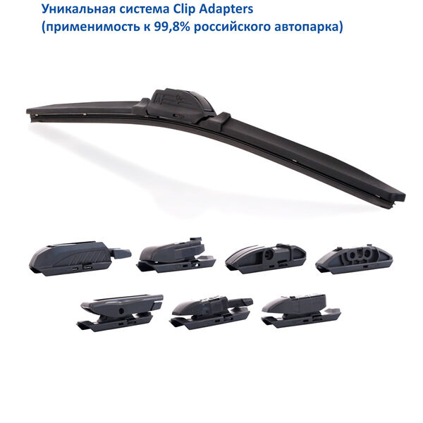 Щетка стеклоочистителя бескаркасная Goodyear Premium 700 мм/28" в Ноябрьске