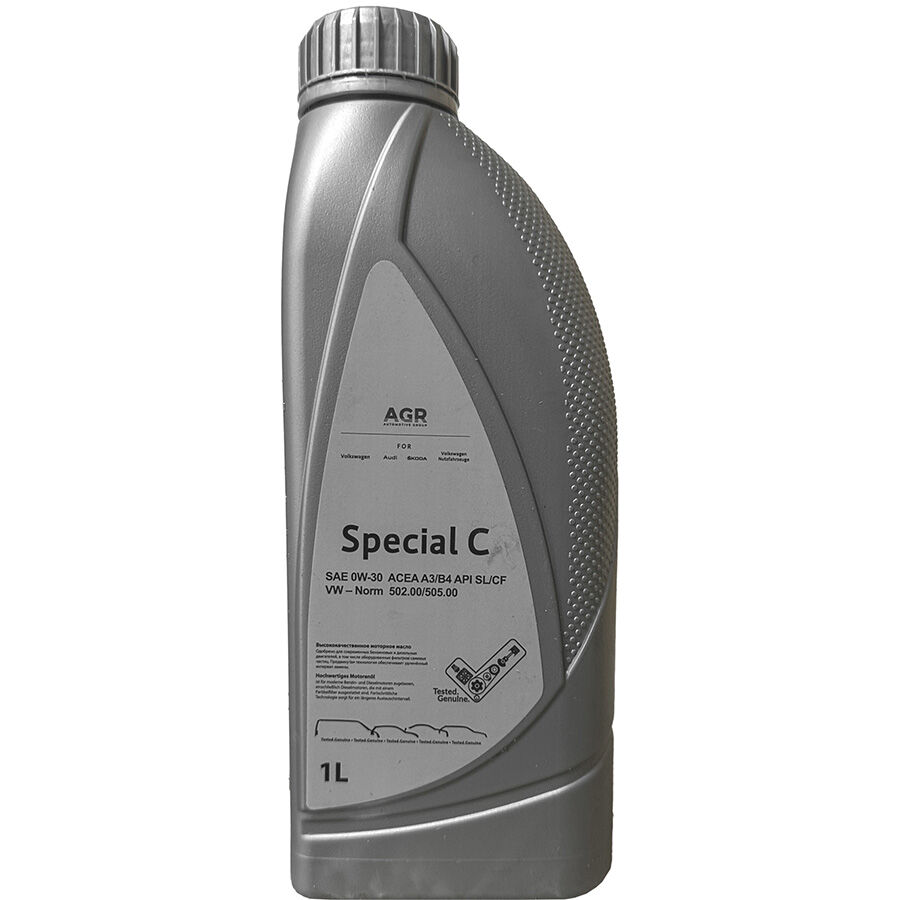 Моторное масло AGR Special C 0W-30, 1 л