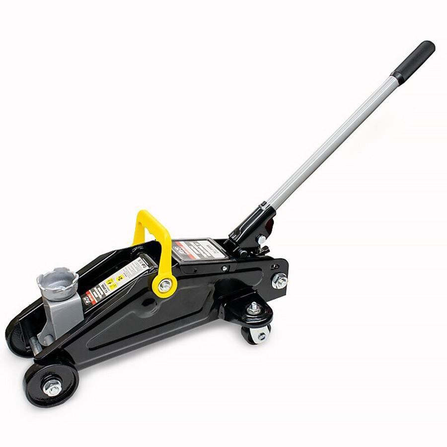 AVS Домкрат подкатной гидравлический AVS 2т 140-300 мм в кейсе (art.A78637S)