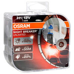 Лампа OSRAM Night Breaker Unlimited - H1-55 Вт-3800К, 2 шт.