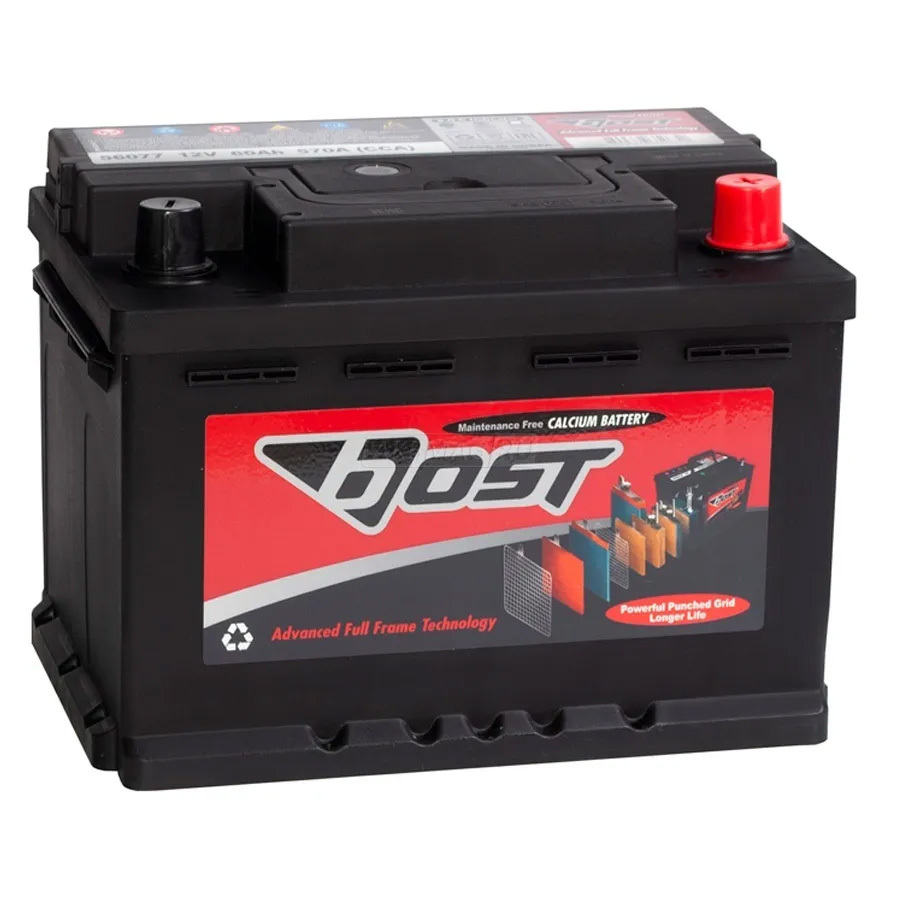 Автомобильный аккумулятор Bost 62 Ач прямая полярность L2