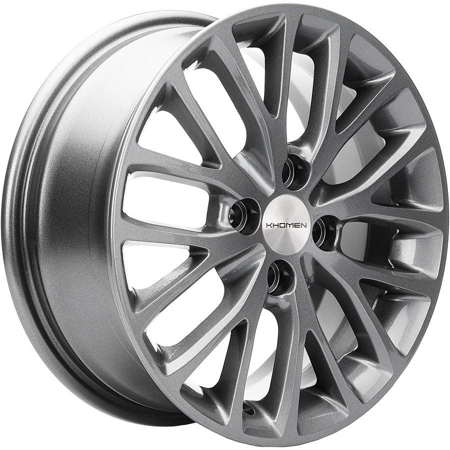 Колесный диск KHOMEN KHW1506 (15_Rio I) 6x15/4x100 D54.1 ET48 Gray