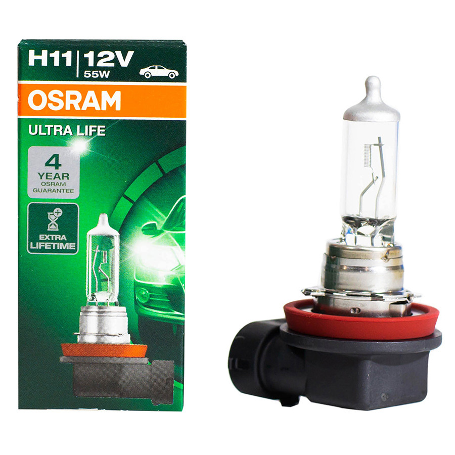 Автолампа OSRAM Лампа OSRAM Ultra Life+20 - H11-55 Вт-3200К, 1 шт. автолампа osram лампа osram original h11 55 вт 3200к 1 шт