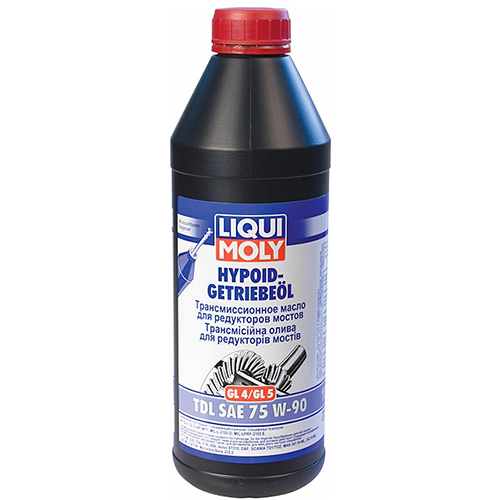 Liqui Moly Трансмиссионное масло Liqui Moly TDL 75W-90, 1 л масло для смазки цепи liqui moly bio sage kettenoil 1 л