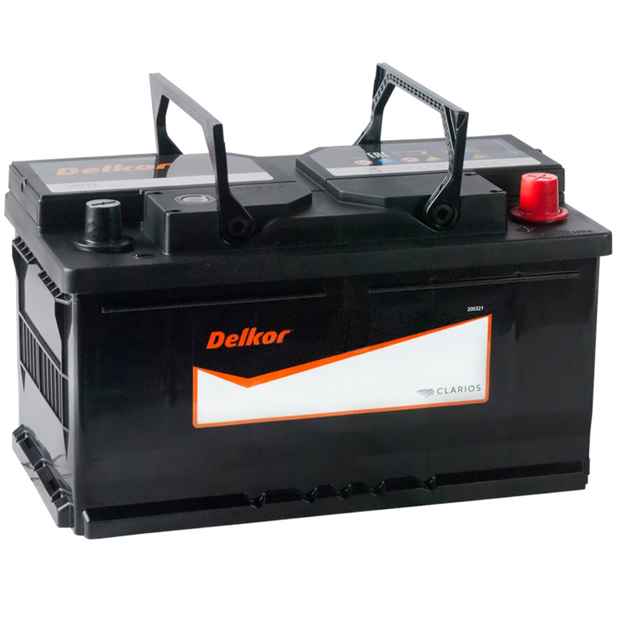 Delkor Автомобильный аккумулятор Delkor 80 Ач обратная полярность LB4 delkor автомобильный аккумулятор delkor 55 ач обратная полярность d23l