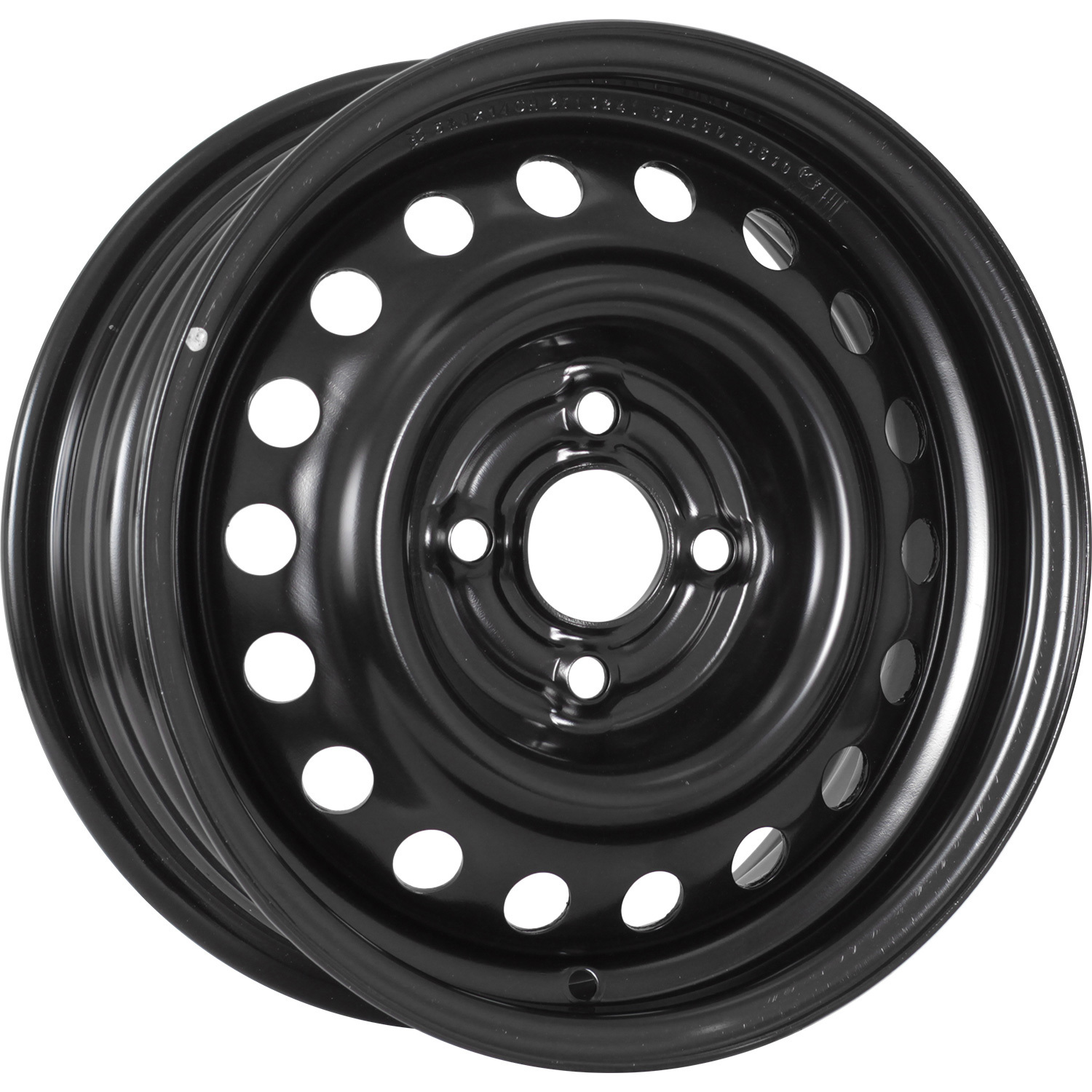 Колесный диск Евразиа ТАПО 53A35D 5.5x14/4x100 D57.1 ET35 Black