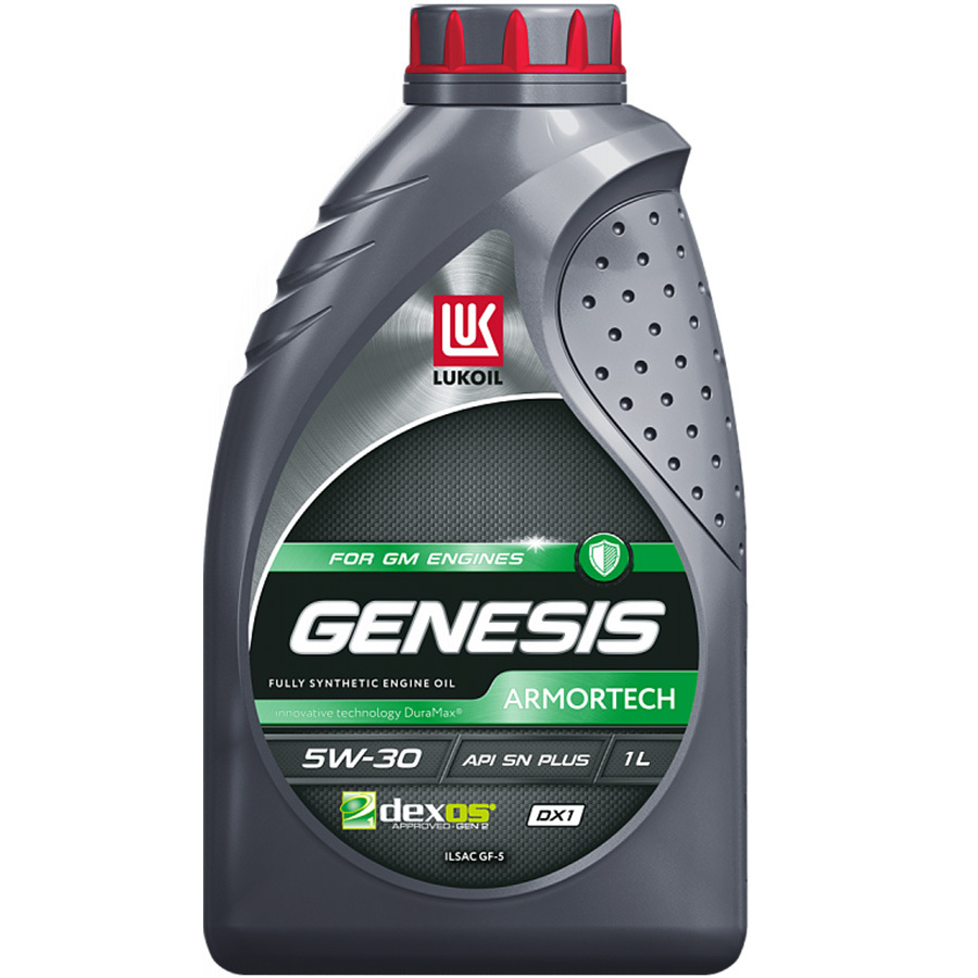 lukoil моторное масло lukoil genesis armortech 5w 40 1 л Lukoil Моторное масло Lukoil Genesis Armortech DX1 5W-30, 1 л