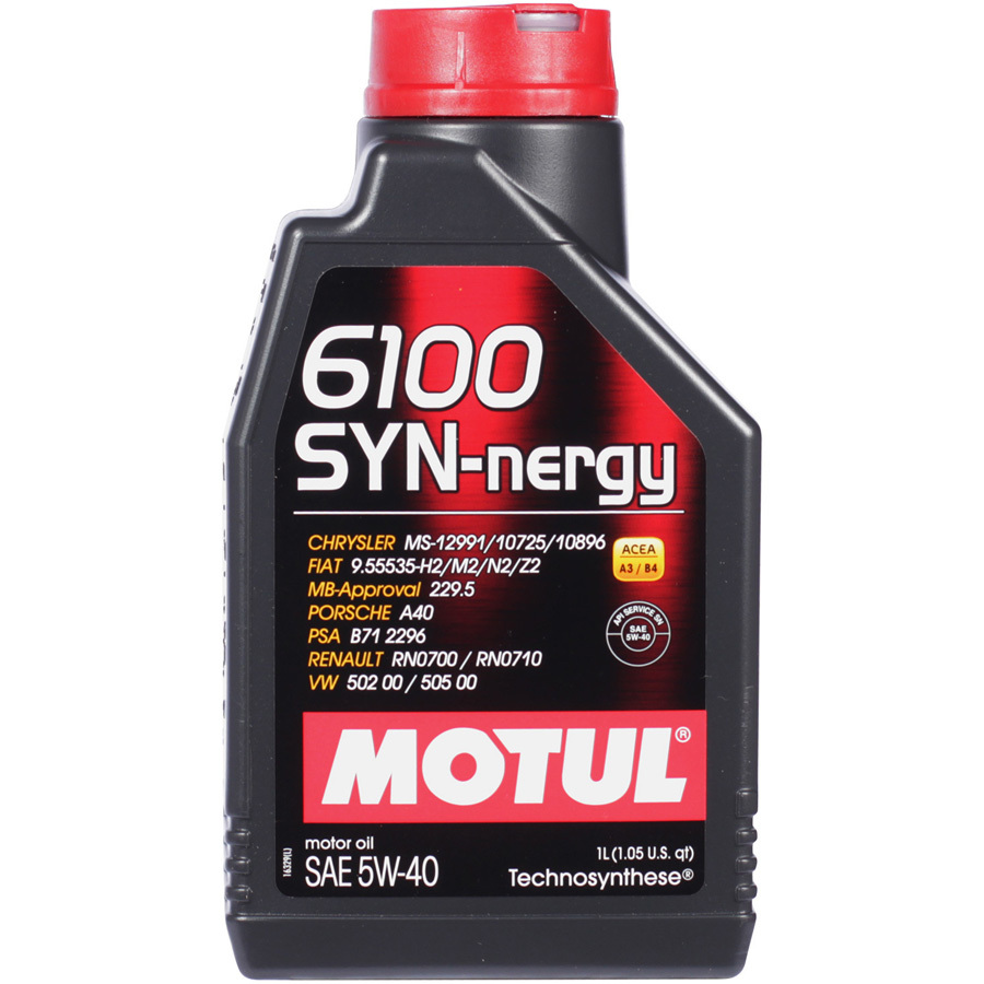 Motul Моторное масло Motul 6100 SYN-NERGY 5W-40, 1 л