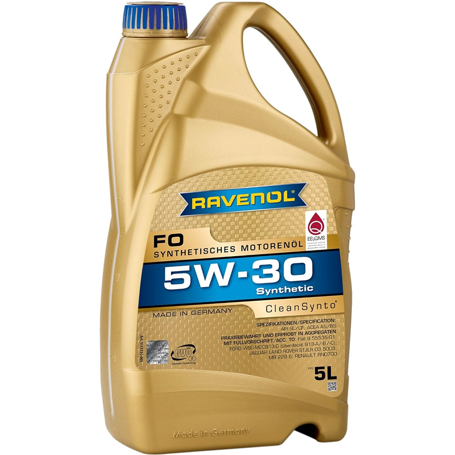 Моторное масло Ravenol FO 5W-30, 5 л
