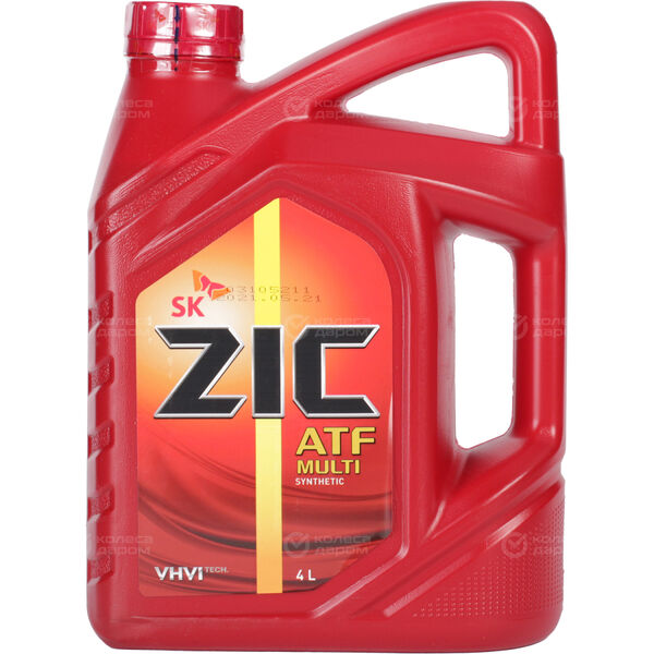Трансмиссионное масло ZIC ATF Multi ATF, 4 л в Канске