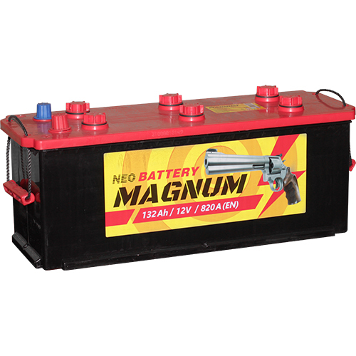Magnum Грузовой аккумулятор Magnum 6СТ-132 132Ач п/п magnum грузовой аккумулятор magnum 6ст 190 190ач п п болт