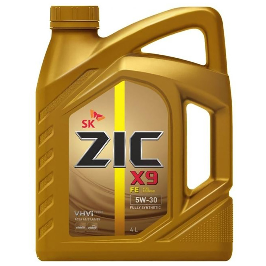 ZIC Моторное масло ZIC X9 FE 5W-30, 4 л zic моторное масло zic x9 ls 5w 30 4 л