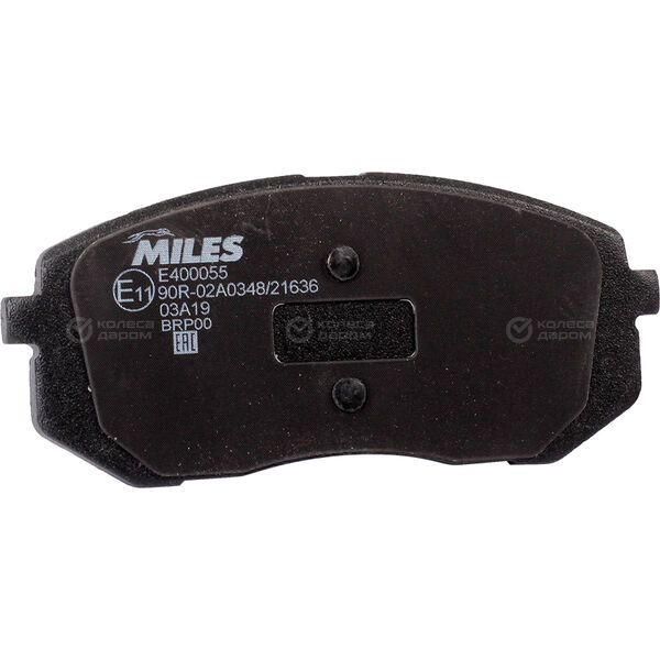 Дисковые тормозные колодки для передних колёс Miles E400055 (PN0052) в Туймазах