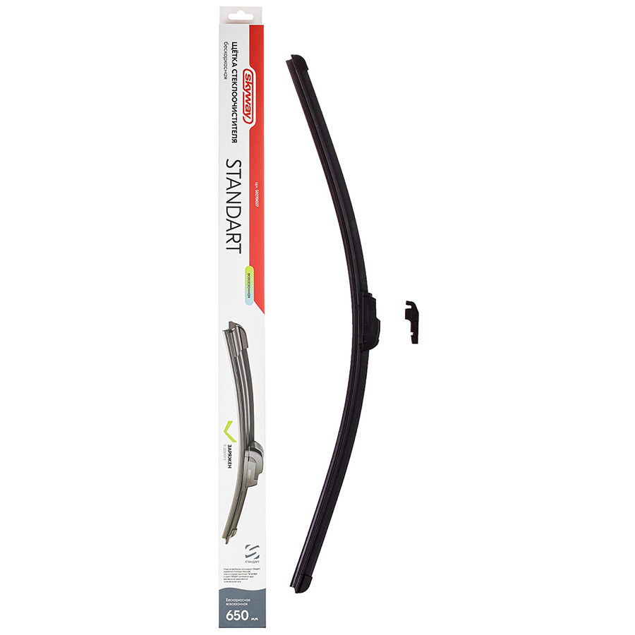 Skyway Щетка стеклоочистителя бескаркасная Skyway 660мм/26 (art.S02701027)