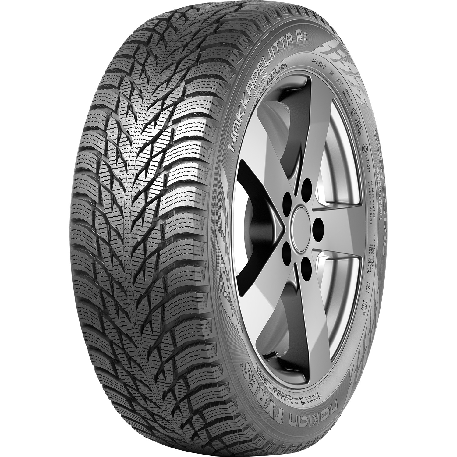 Автомобильная шина Nokian Tyres Hakkapeliitta R3 Run Flat 225/45 R17 91T Без шипов blizzak lm005dg 225 45 r17 94v xl run flat