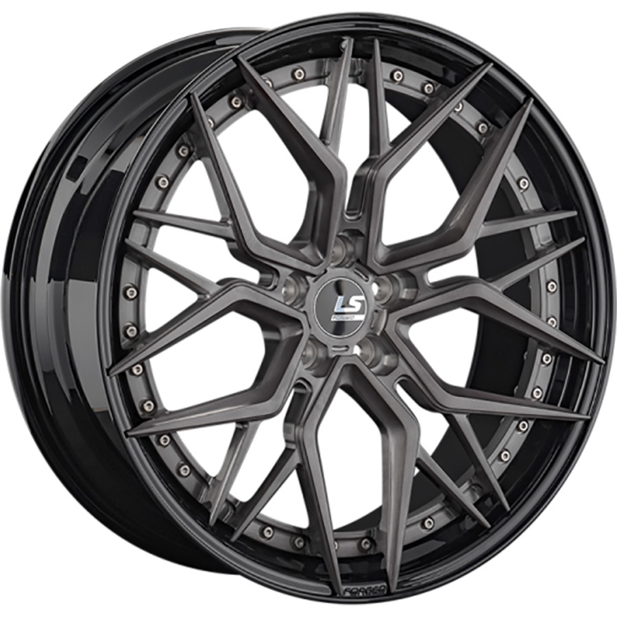 Колесный диск LS Forged LS FG35 10.5x21/5x112 D66.6 ET43 ALBRSD_GM_BK