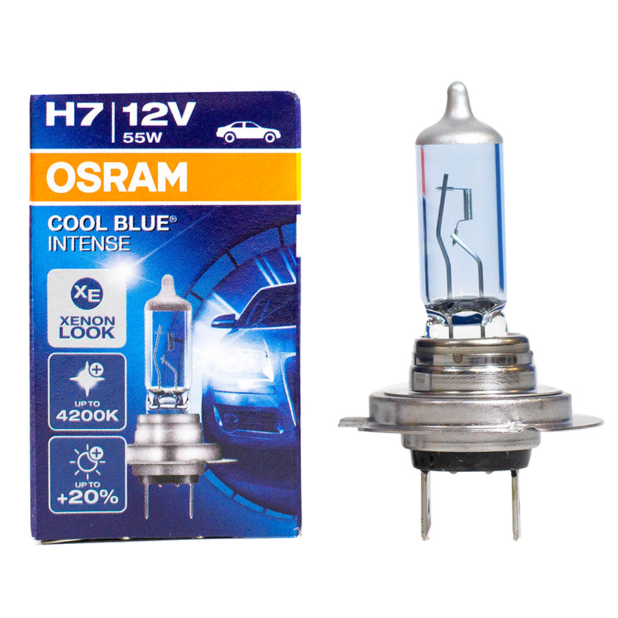 Автолампа Лампа OSRAM Cool Blue Intense - H7-55 Вт-4200К, 1 шт. 64210CBI - фото 1