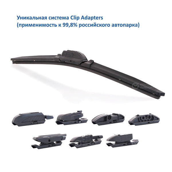 Щетка стеклоочистителя бескаркасная Goodyear Premium 410 мм/16" в Кировграде