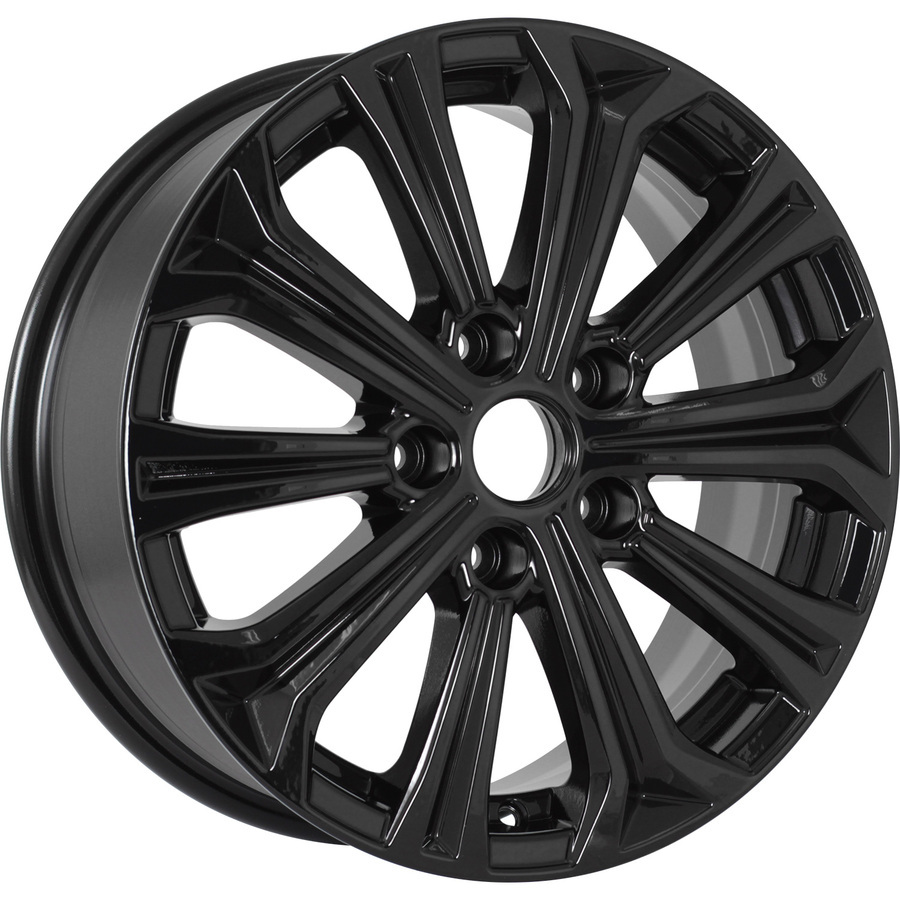 Колесный диск KHOMEN KHW1610 (ZV 16_DFM 580) 6.5x16/5x110 D67.1 ET45 Black