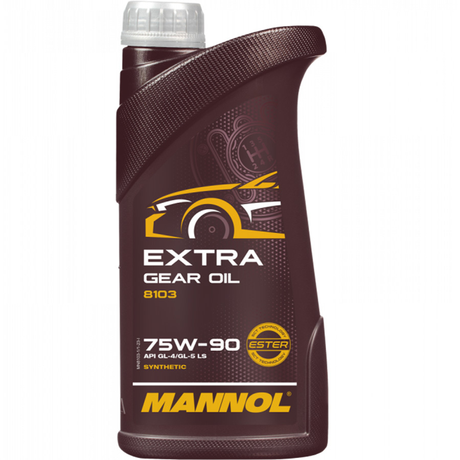 цена MANNOL Масло трансмиссионное MANNOL Extra Gear oil 75W-90 GL-4/GL-5 1л