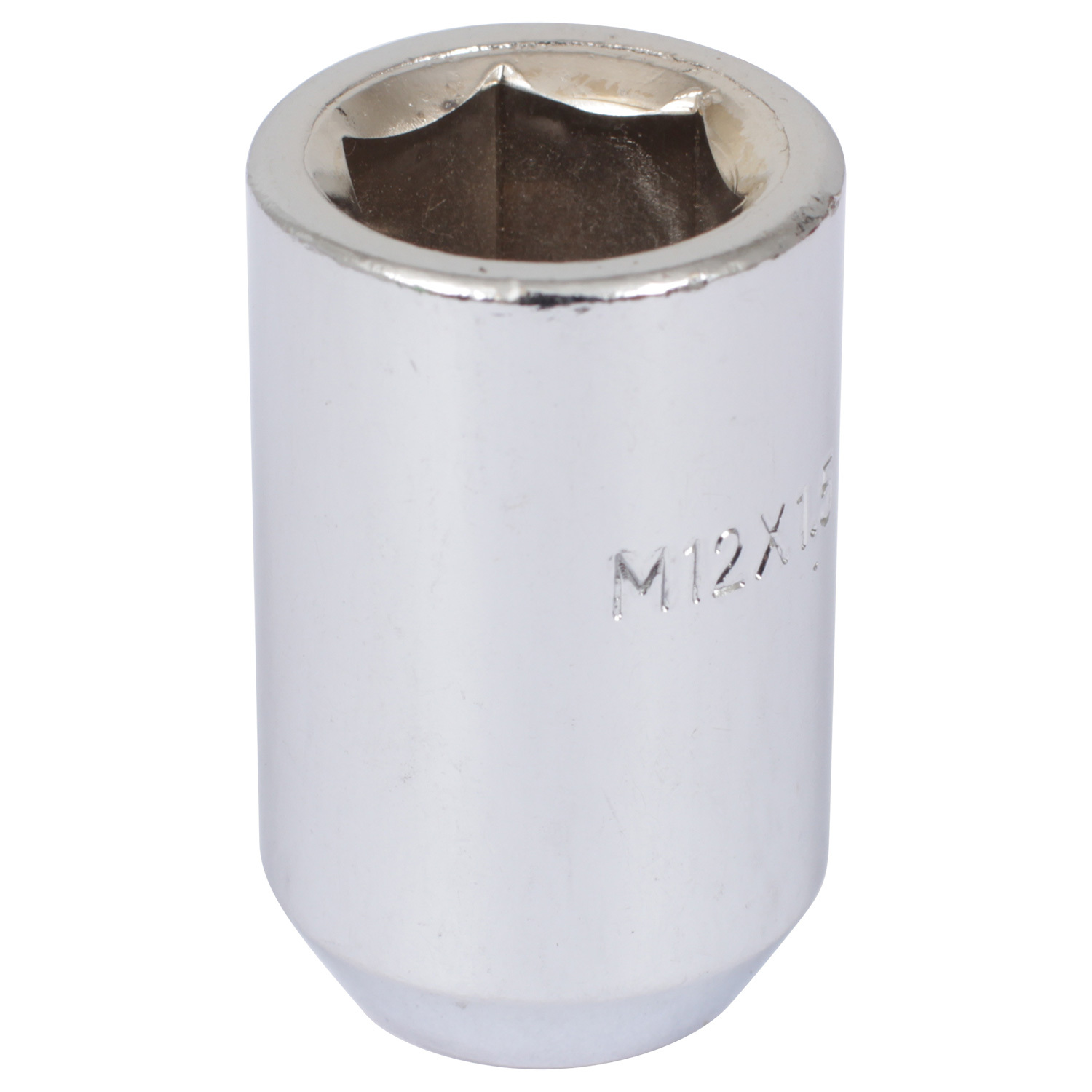 LS (Крепеж) Гайка 12х1,5  32 спец конус/открытая хром JN-302 (H-98-0117)