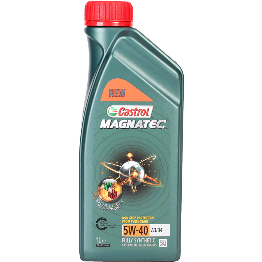 Castrol Моторное масло Castrol Magnatec Dualock 5W-40, 1 л