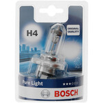 Лампа Bosch Pure Light - H4-60/55 Вт-3200К, 1 шт.